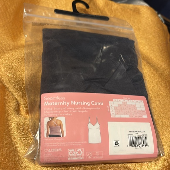 NWT Destination Maternity Seamless Nursing Cami Cooling Soft Stretch Nursing XL - Picture 5 of 16